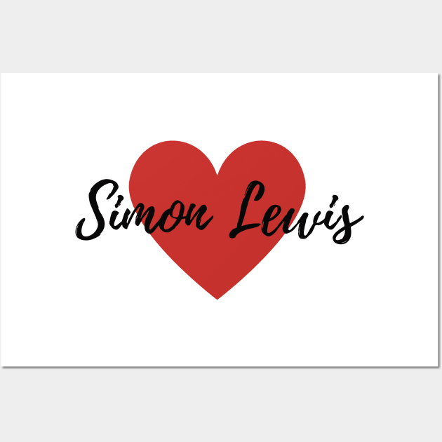 Love Simon Lewis Wall Art by BeCreativeArts